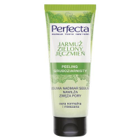 PERFECTA JARMUŻ I ZIELONY JĘCZMIEŃ Peeling gruboziarnisty 75 ml