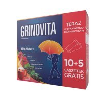GRINOVITA proszek 10 saszetek + 5 saszetek GRATIS