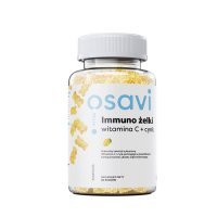 OSAVI IMMUNO ŻELKI Witamina C+ Cynk 60 żelków o smaku cytrynowym