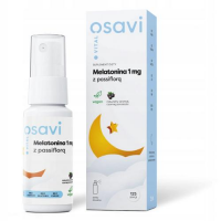 OSAVI MELATONINA Z PASSIFLORĄ Spray doustny o smaku czarnej porzeczki 25 ml