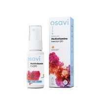 OSAVI MULTIWITAMINA KOENZYM Q10 Spray doustny o smaku pomarańczowym 25 ml