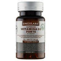 SINGULARIS SUPERIOR WITAMINA D3 Forte 4000IU 120 kapsułek