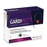 GARDIPECT POROST ISLANDZKI 24 pastylki miękkie o smaku czarnej porzeczki