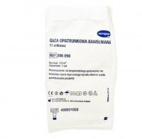 GAZA OPATRUNKOWA bawełniana JAŁOWA 13-nitkowa 0,5 m2  HARTMANN