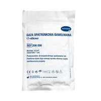 GAZA OPATRUNKOWA bawełniana JAŁOWA 17-nitkowa 0,5 m2  HARTMANN