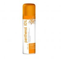 PANTHENOL 10% Pianka wspomagająca lecenie oparzeń słonecznych i termicznych 150 ml BIOVENA