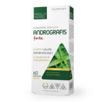 MEDICA HERBS Andrografis forte 500 mg, 60 kaps.