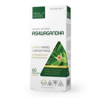 MEDICA HERBS Ashwagandha 500 mg, 60 kaps.