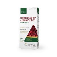 MEDICA HERBS Fermentowany Czerwony Ryż + Karczoch 60 kapsułek