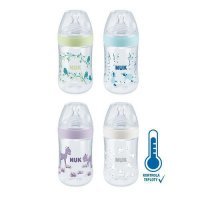 NUK NATURE SENSE butelka ze wskaźnikiem temperatury PP 260 ml 6-18 miesięcy (741.964)