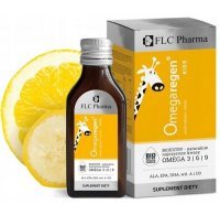 OMEGAMEDICA (OMEGAREGEN) Kids Cytryna-Banan płyn 100 ml