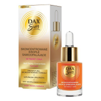 DAX SUN Skoncentrowane krople samoopalające do twarzy i ciała do każdego rodzaju karnacji 15 ml
