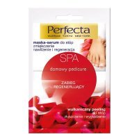 PERFECTA SPA PEDICURE Maska-serum do stóp + wulkaniczny peeling do stóp 2 x 6 ml