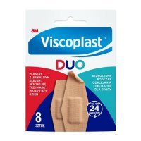 VISCOPLAST DUO Zestaw plastrów 8 sztuk