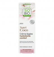 SO BIO NUTRI COCO Lekki kojący krem do skóry suchej i normalnej 50 ml