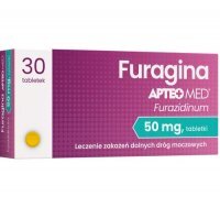 FURAGINA APTEO MED 50 mg 30 tabletek