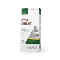 Medica Herbs Cynk Chelat, 60 kaps.
