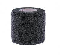 BANDAŻ KOHEZYJNY lateksowy 5 cm x 4,5 m czarny VIRDE