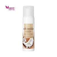 EVELINE COSMETCS RICH COCONUT Pianka do mycia twarzy 150 ml +  Żel do ciała i twarzy 20 ml GRATIS