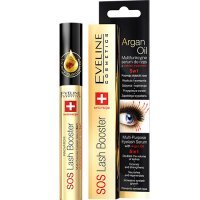 EVELINE COSMETICS SOS LASH BOOSTER Multifunkcyjne serum do rzęs z olejkiem arganowym 5 w 1