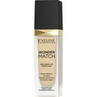 EVELINE COSMETICS WONDER MATCH Podkład nr 05 LIGHT PORCELLAIN 30ml+Żel do ciała i twarzy 20ml GRATIS
