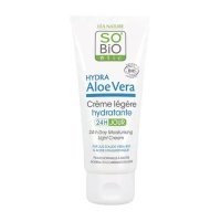 SO BIO Krem 24H z czystym sokiem z aloesu do skóry normalnej i mieszanej 50 ml