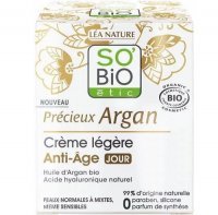 SO BIO PRECIEUX ARGAN Przeciwzmarszczkowy krem na dzień OLEJEK ARGANOWY 50 ml