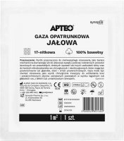 GAZA OPATRUNKOWA jałowa 17 nitkowa 1 m2  APTEO na rany