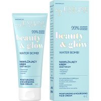 EVELINE COSMETICS BEAUTY & GLOW Nawilżający krem odżywczy 75 ml+  Żel do ciała i twarzy 20 ml