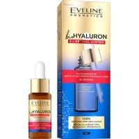 EVELINE COSMETICS BIOHYALURON 3xRETINOL SYSTEM Multinaprawcze serum przeciwzmarszczkowe na noc 18 ml