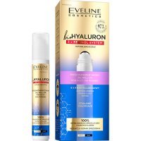 EVELINE COSMETICS BIOHYALURON 3xRETINOL SYSTEM Przeciwzmarszczkowy żel rool-on pod oczy ina powieki