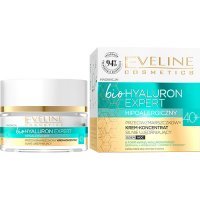 EVELINE COSMETICS BIOHYALURON EXPERT 40+ Przeciwzmarszczkowy krem-koncentrat silnie ujędrniający