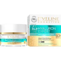 EVELINE COSMETICS BIOHYALURON EXPERT 60+ Multiodżywczy krem-koncentrat silnie odbudowujący 50 ml