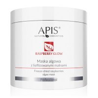 APIS RASPBERRY GLOW Maska algowa z liofilizowanymi malinami 200 g