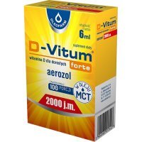 D-VITUM FORTE Witamina D 2000 j.m. aerozol płyn 6 ml