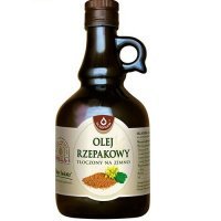 OLEJ RZEPAKOWY tłoczony na zimno 500 ml OLEOFARM