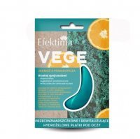 EFEKTIMA VEGE Hydrożelowe płatki pod oczy JARMUŻ & POMARAŃCZA