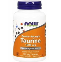 NOW FOODS Taurine 1000 mg 100 kapsułek