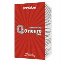 SANBIOS Q10 Neuro plus 60 tabletek DATA WAŻNOŚCI 31.10.2024