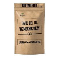 LUTEINA 40 mg + ZEAKSANTYNA 100 tabletek TWÓJ CEL TO: Wzmocnić oczy