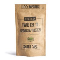 SMART CAPS 100 kapsułek TWÓJ CEL TO: Redukcja tłuszczu