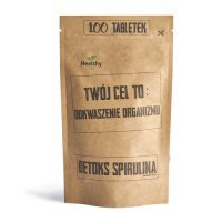 SPIRULINA 100 tabletek TWÓJ CEL TO: Odkwaszenie organizmu