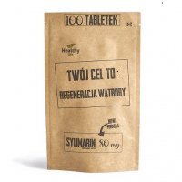 SYLIMARIN 100 tabletek TWÓJ CEL TO: Regeneracja wątroby