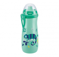 NUK SPORTS CUP 24 m+ kubek sportowy 450 ml KAMELEON (255.577) ZIELONY
