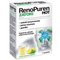 RENOPUREN ZATOKI HOT proszek 8 saszetek