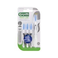 Sunstar GUM Trav-Ler Szczoteczki międzyzębowe 2,6 mm (ciemnoszare 1619), 4 szt.
