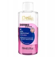 DELIA COSMETICS DERMO SYSTEM Hipoalergiczny płyn dwufazowy do demakijażu twarzy 150 ml