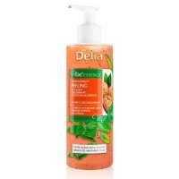 DELIA Cosmetics Plant Essence Normalizujący peeling do twarzy z drobinkami z orzecha włoskiego, 200 ml