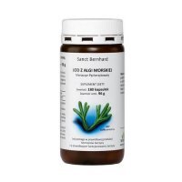 SANCT BERNHARD Jod z Algi Morskiej, 180 kaps.