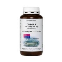 SANCT BERNHARD Omega 3 Olej Rybny 500 mg, 400 kaps.